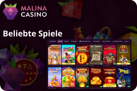 malina casino slots and games